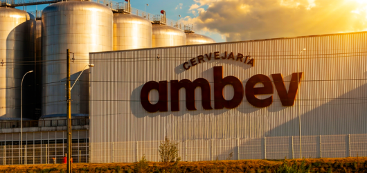 imagem da logo da ambev