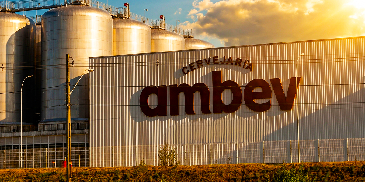 imagem da logo da ambev